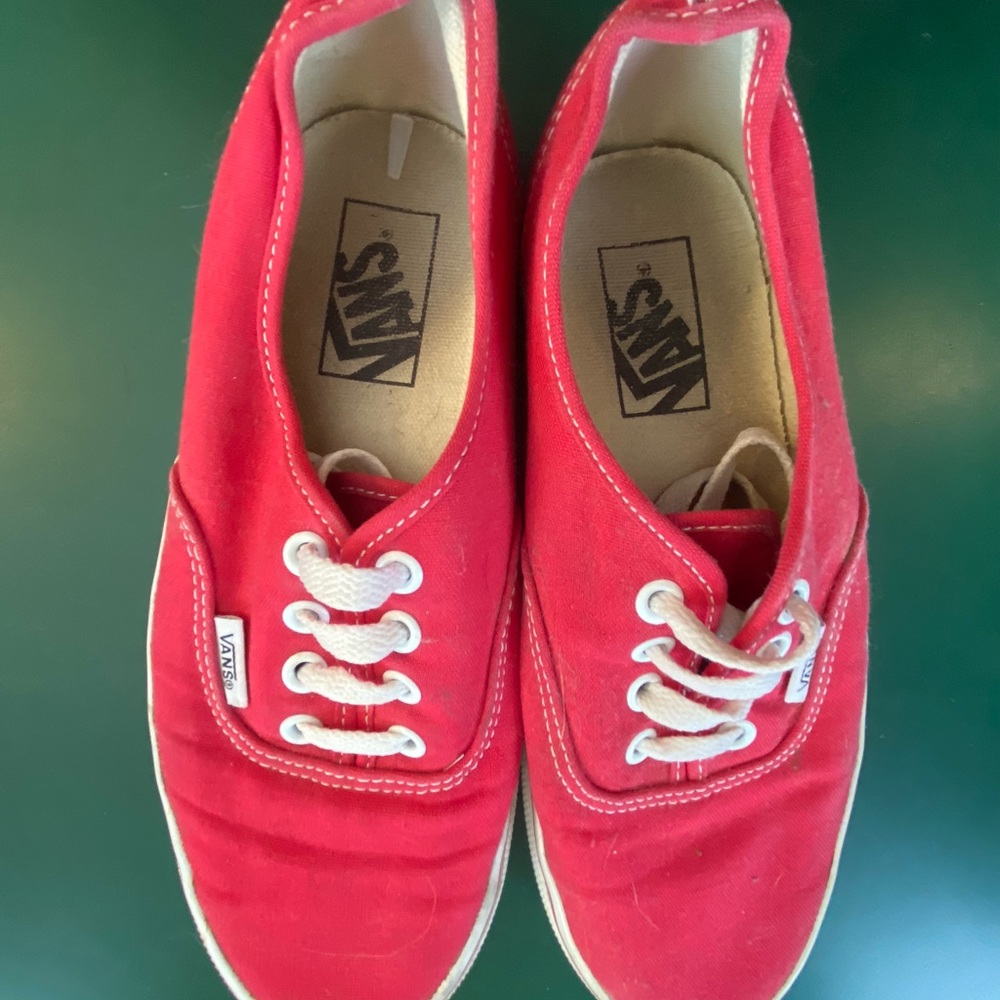 Red Vans
